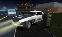 आधुनिक शहर पुलिस कार सिम Screen Shot 0