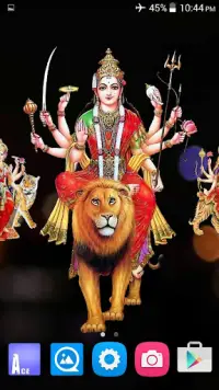 4D Maa Durga Live Wallpaper Screen Shot 15