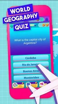 World Geography Quiz Games Screen Shot 0