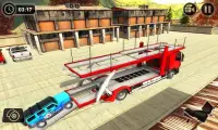 شاحنة نقل مقطورة شاحنة لعبة Screen Shot 3