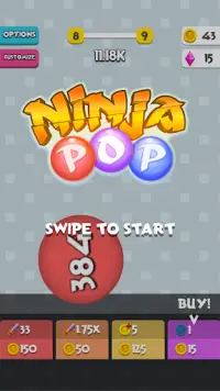 Ninja Pop! Screen Shot 0