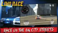 Limo Race Driving 3D Screen Shot 1