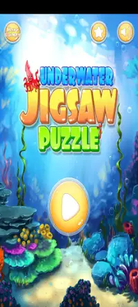 Ocean Jigsaw Puzzle - Water Games for Kids Screen Shot 1