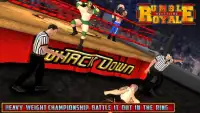 Wrestling Rumble Royale - Wrestling & Fighting Screen Shot 1