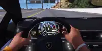 Supercar Aventador Driving 3D Screen Shot 2