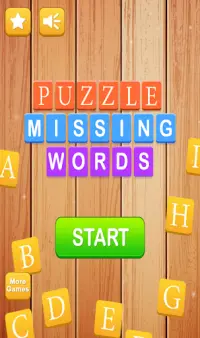 Puzzle Missing Word Screen Shot 0