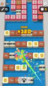 Sushi Break Dash - Infinite Brick Breaker Screen Shot 1