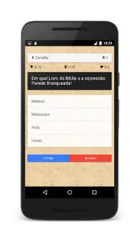 Perguntas da Bíblia Screen Shot 1