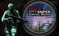 Real City Sniper Survival Mission Screen Shot 0