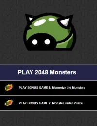 2048 Monsters Puzzle Party Screen Shot 0