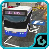 City Bus Parking 3D 2015