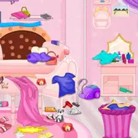 Princess Messy Room Clean Up Screen Shot 2