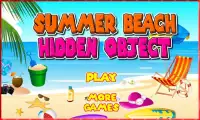 Hidden Object : Summer beach Screen Shot 0