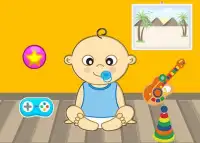 Bebek bakımı oyunu - süslemek Screen Shot 0
