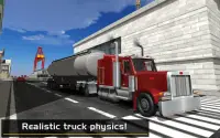 도시 트럭 시뮬레이터 2017 Screen Shot 0