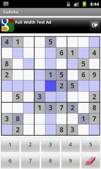 X-Sudoku Screen Shot 1
