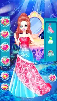 Water Princess Fancy Dress Up Game For Girls Screen Shot 0