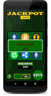 Crypto Slots Machine FREE Screen Shot 1