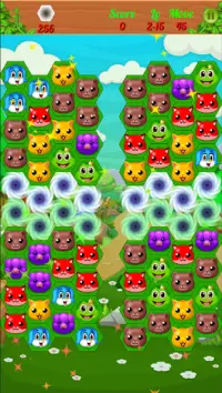 Pet Puzzle Paradise – Line Match 3 Game Screen Shot 2