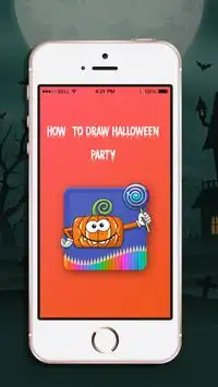 Halloween Drawing Book - draw halloween Screen Shot 0
