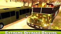 Off-Road Army Bus Simulator 3D Screen Shot 2