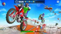 Sky Bike Stunt Master : Free Offline Racing Game Screen Shot 0