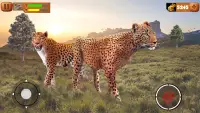 Wild Cheetah Simulator Games Screen Shot 1