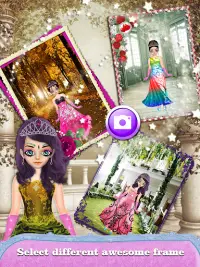 North Indian Wedding Princess Girl Makeup Salon Screen Shot 2