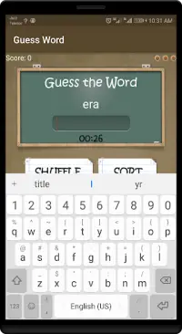 Guess Word : Word Spelling Puzzle Screen Shot 4
