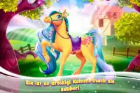 Regenbogen-Pferd 🐴 Pony-Pflege-Schönheitssalon Screen Shot 0
