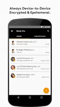 Wickr Me – Private Messenger Screen Shot 0