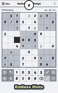 Sudoku Challenge - Sudoku Free . Sudoku Puzzle Screen Shot 3