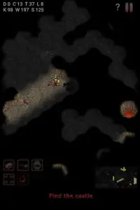 Grue the monster – roguelike underworld RPG Screen Shot 7