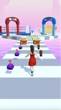 Girl Runner 3D - fairy run Screen Shot 4