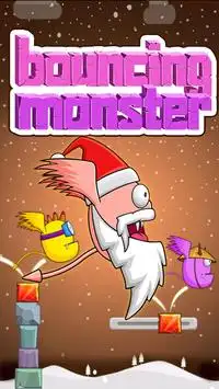 Bouncing Monster-Christmas Fun Screen Shot 10