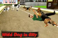 Angry Dog City Attack Sim Screen Shot 0