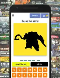 Guess the Game - a cool quiz about games Screen Shot 1