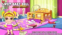 Sweet Baby Doll House Cleanup - Pulizia della casa Screen Shot 0
