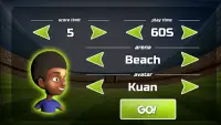 Golden 5 - Head Soccer Play Football Screen Shot 1