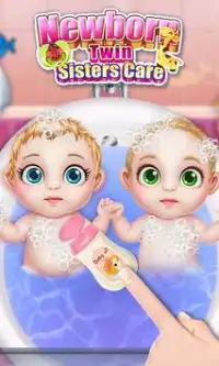 Newborn Twin Sisters Care Screen Shot 2