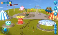 Theme Park Fun Swings Ride Screen Shot 2