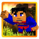 Super Craft Hero Man Run World