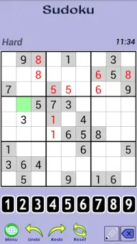 Sudoku Screen Shot 5