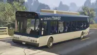 Real Snowy Bus Simulator 2019:3D Screen Shot 7