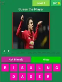 Man Utd Football Players Quiz Screen Shot 6