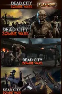 Dead City : Zombie War Screen Shot 8