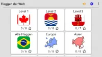 Flaggen aller Länder der Welt Nationalflaggen-Quiz Screen Shot 7