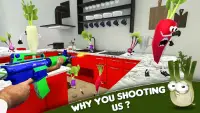 Veggie Shooter Gun Practice – Kitchen Challenge Screen Shot 0