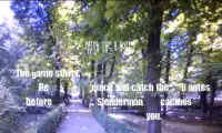 Slenderman Augmented Reality Screen Shot 3