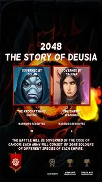 2048 The Story of Deusia Screen Shot 1